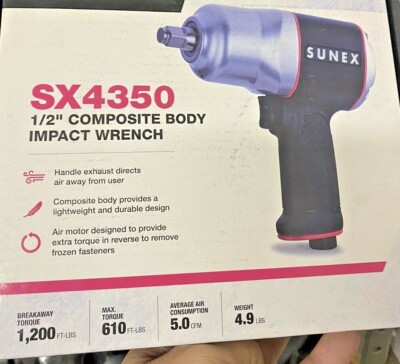 Sunex tools 1/2  air impact.
