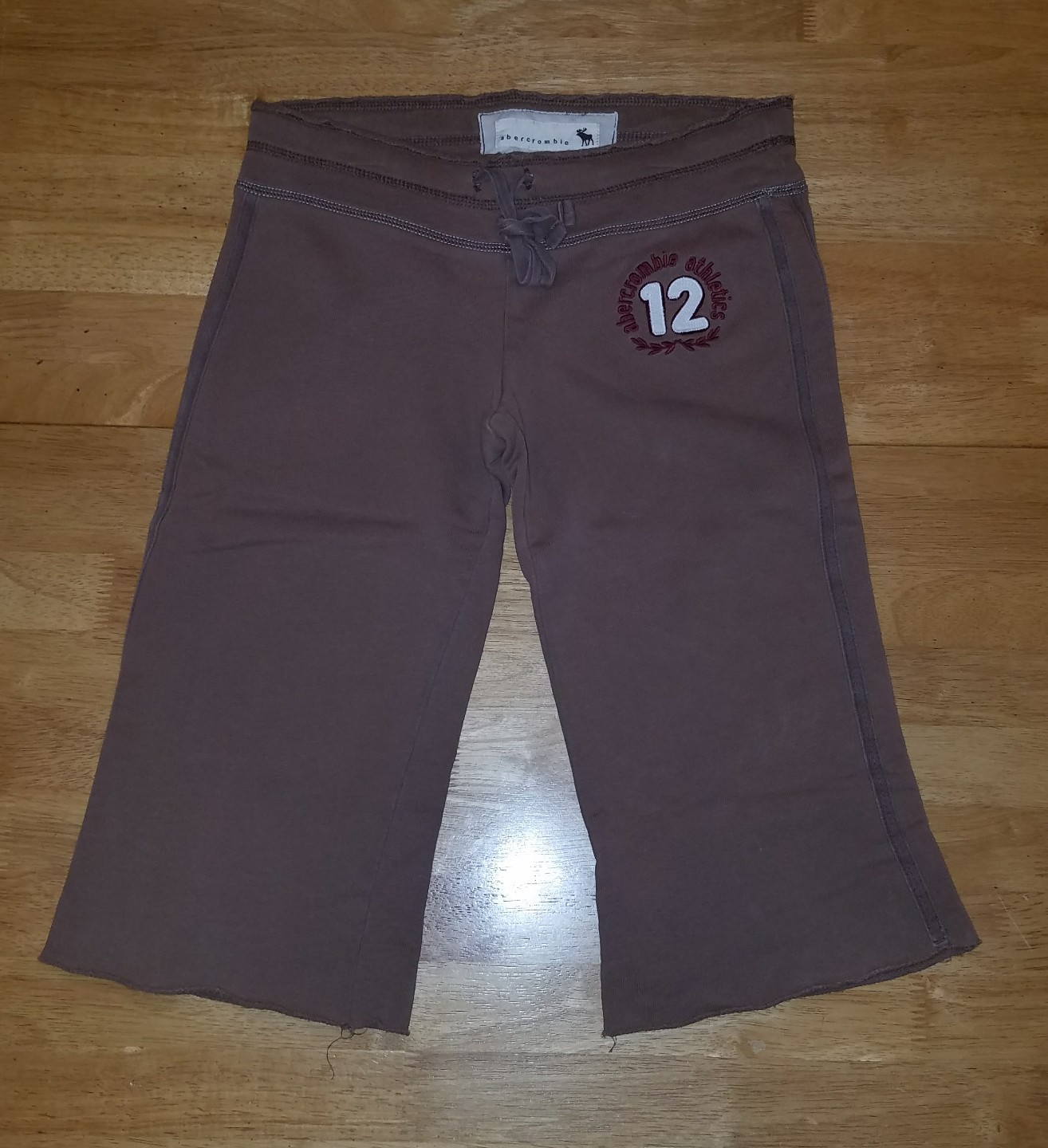 Kids Girls Abercrombie Long Sweat Shorts Capris Size M Ebay