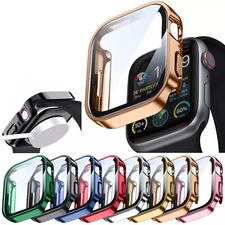 For Apple Watch Ultra 2 Series 10/9/7/5/8/SE 41/44/45/49mm Case Screen Protector