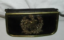 GIBERNE CARTOUCHIERE ancienne 19ème siècle antique militaria magazine box 1815