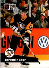 1991 Pro Set Hockey Jaromir Jagr