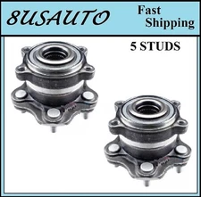 Rear Wheel Hub Bearing Assembly Fit INFINITI Q60 2014-2015 (PAIR)