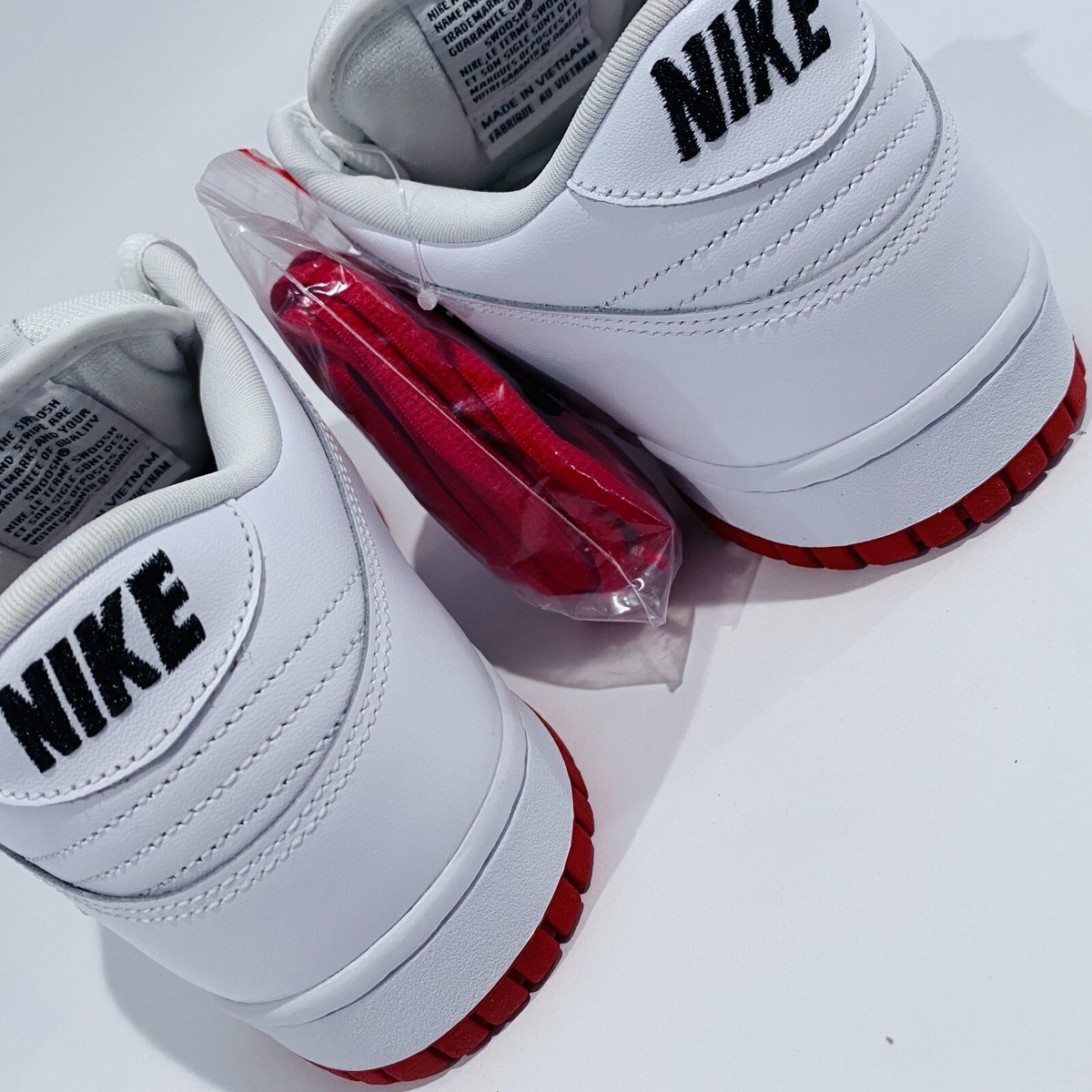 NIKE X SUPREME SB DUNK LOW OG QS RED SIZE 9 SOLD OUT | eBay