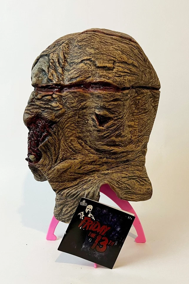 Deluxe Adult Jason Overhead Latex Mask with Removable Hockey Mask  Adult Latex - Image 3 of 4