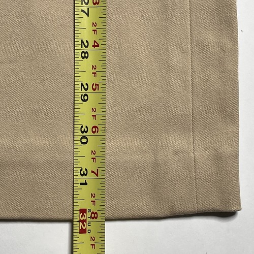 Lauren Ralph Lauren Pantalone Donna 12 Cape Grace Tostato Orzo Beige Elasticizzato NUOVO - Foto 10 di 15