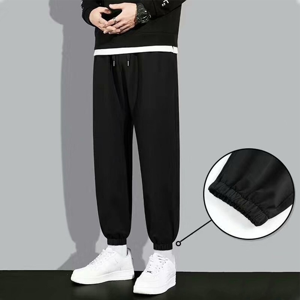 Breathable and Trendy Casual Men's Basketball Sweatpant Loose Baggy Pants eBay