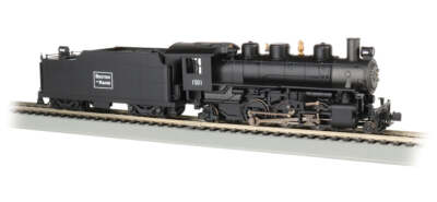 Bachmann 51530 HO Scale 2-6-2 Prairie Steam Locomotive with Smoke Boston & Maine