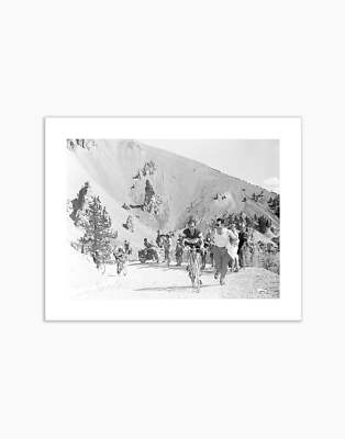 1953 Gino Bartali, Tour de France Poster Fine Art Photographic Print