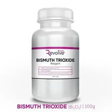 BISMUTH TRIOXIDE Bi2O3 Bismuth Oxide 99.9% Pure 100 Grams Reagent Grade