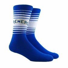 Milwaukee Brewers Socks Fits 1-5