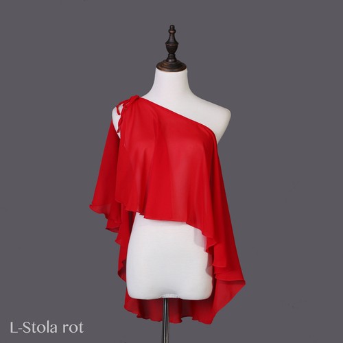 Wickel-Stola chiffon eigenen Stil Stola Schale Tuch Oberteil Wickelrock Lafairy - Bild 38 von 83