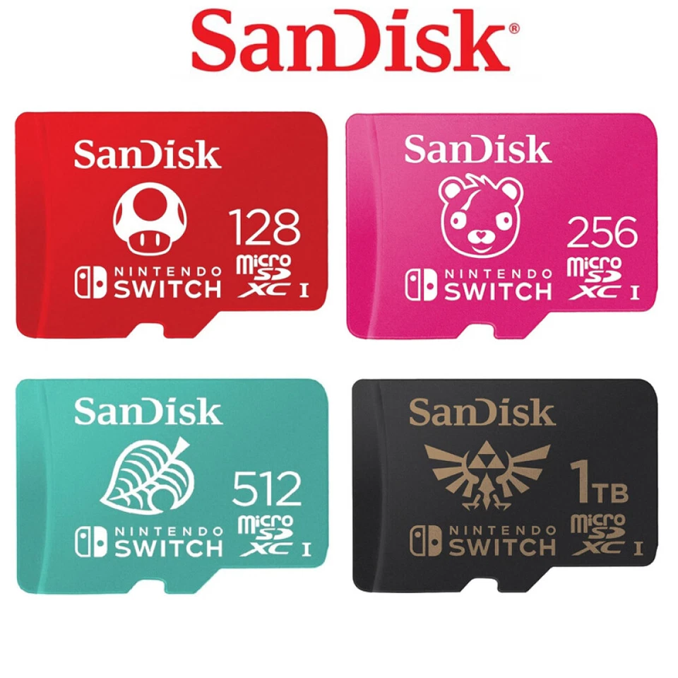 SanDisk 128GB 256GB 1TB 2TB Micro SD SDXC Speicherkarte für Nintendo Switch - Bild 3 von 4