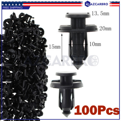 Engine Cover Grille Clips For Subaru 90914-0007 Bumper | Car Retainer 100PCS 