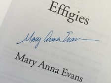 SIGNED - EFFIGIES by Mary Anna Evans (2006-Hardcover)