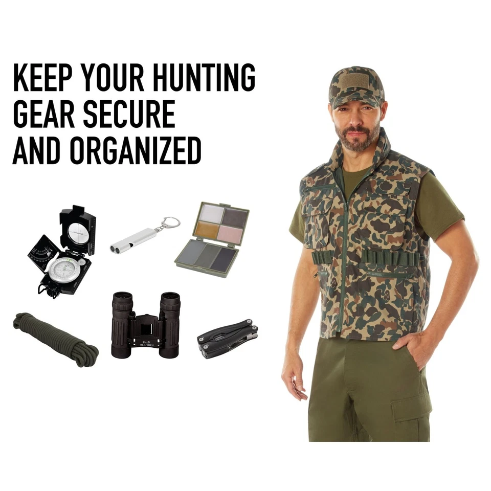 Tactical Ranger Vest – Stylish Vest Ideal for Hunting, Camping and Hiking - Image 3 of 4