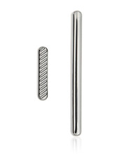 Replacement Hard Buttons Power Volume Compatible For Motorola Moto G8 - Silver