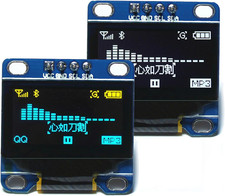 2PCS 0.96 Inch IIC I2C OLED Screen Display Module Board Self-Luminous 128 X 64 P