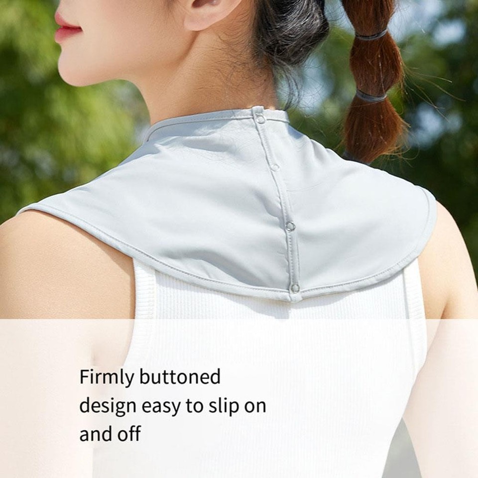 Protection Shawl Sun Protection Neck Cover Sunscreen Fake Collar Ice ...