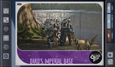 Star Wars Card Trader Tales Of The Outer Rim Púrpura 100cc Daro’s Imperial Base