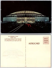 Astrodome At Night Houston TX Postcard