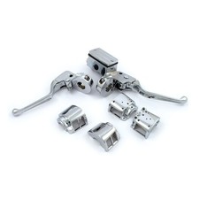OEM Style Lenker Armaturen Kit chrom für Har...