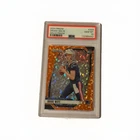 Drake Maye 2024 Panini Prizm Orange Disco Prizm Rookie RC #329 PSA 10