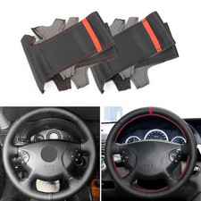 Handnähte Lenkradbezug Leder Lenkrad für E-Klasse W211 G-Klasse W463 2002-2007