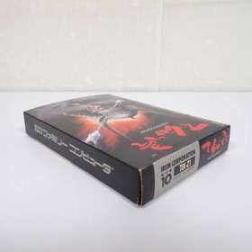 FC Fujouki Hototogisu Box Instructions with Postcard Irem Famicom