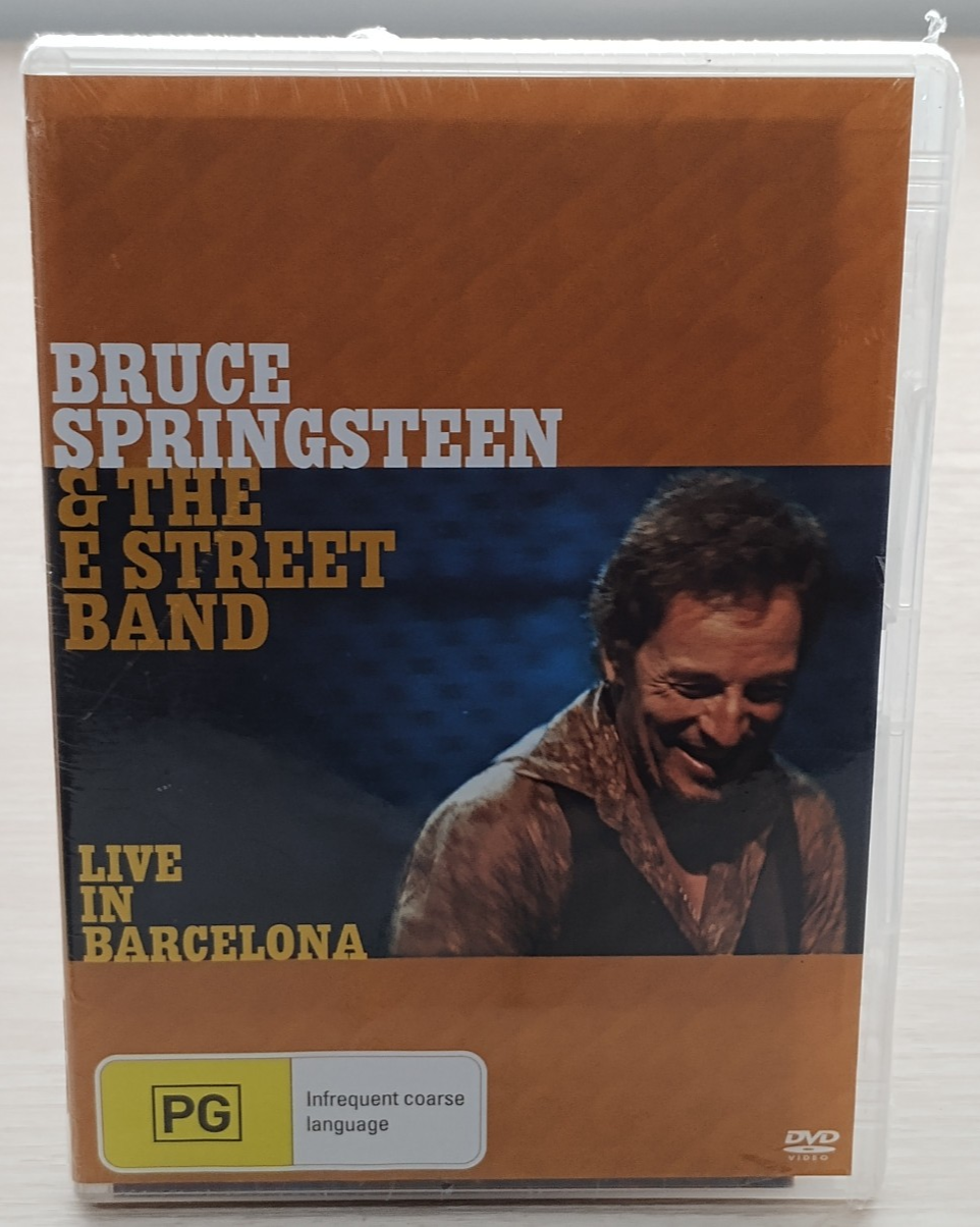Bruce Springsteen & The E Street Band - Live In Barcelona DVD New & Sealed