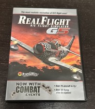 Real Flight R/C Flight Simulator G5 DVD Now With Combat Events Interlink Elite