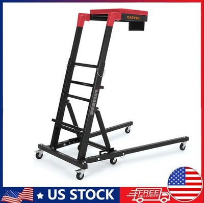 400LBS 48''-66'' Foldable Topside Automotive Engine Creeper Adjustable  for Garage