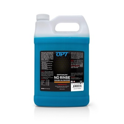 Optimum No Rinse Wash and Shine Version 6 - ONR 128 Fl Oz (Pack of 1), Blue 