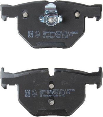 Zimmermann 23732.170.1 Standard Disc Brake Pad Set For 04-10 BMW 525i 530i