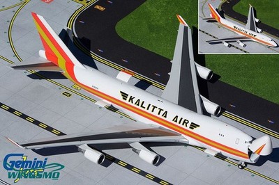GeminiJets Kalitta Air Boeing 747-400ERF Interactive Series 1:200 G2CKS928