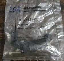 NEW TURCK DBS 8151-0 CONNECTOR STRAIGHT MALE CIRCULAR 4AMPS 125V