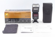 In Box  MINT  w /case  Nikon Speedlight SB-5000 Shoe Mount Flash From JAPAN
