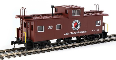 #ad Walthers HO Scale Wide Vision Caboose Northern Pacific #1130 910 8777 $49.48