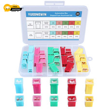 30pcs Jcase Car Fuse Assortment Kit Tall/STD and Low Profile Jcase Box Shaped