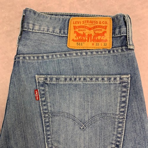 Levi's Jeans Levi 511 Denim Trousers Men's 33 - Picture 3 of 6