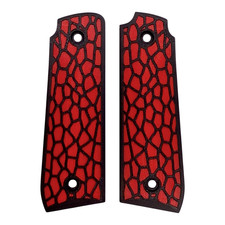 Red  Black Reptile Printed Ruger Mark IV 22/45 Grips MK 4