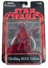 Star Wars Holiday 2005 Darth Vader Red Figure MOC Carded Hasbro.