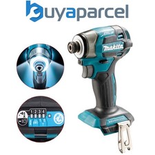 Makita DTD173Z 18v LXT Brushless Cordless Compact Impact Driver + Halo LED Torch