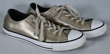 Converse Women's Chuck Taylor All Star Low Metallic Bronze Sneakers Size 8