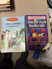 2 Amish Folk Medicine: Books Home Remedies Using Foods, Herbs and Vitamins