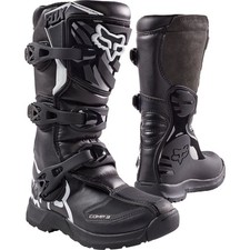 Fox Racing Comp 3Y Boots Kids Motocross MX Black