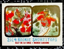 2024 Topps Spotlight by Andy Friedman - Rookie Pairings Elly De La Cruz,...