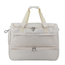 Carry On Travel Duffel Bag for Women Men,Overnight Weekender Bag with Shoe ...