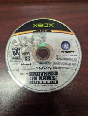 Brothers in Arms: Earned in Blood (Xbox, 2005) NO TRACKING - DISC ONLY 1098