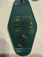 2025 SLEEP TOKEN KeyChain Even In Arcadia Tour Exclusive Offical Merch