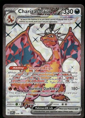 Charizard ex 056 Holo Promo Scarlet & Violet Promo Pokemon NM